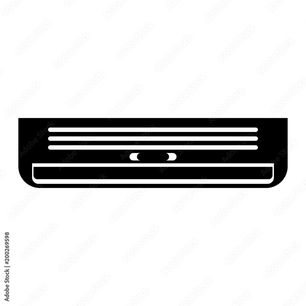 Electronic with temperature, climate and air Electronic with temperature, climate and air