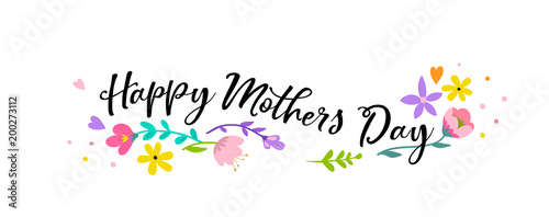 Happy Mother's Day Background, banner and illustration
