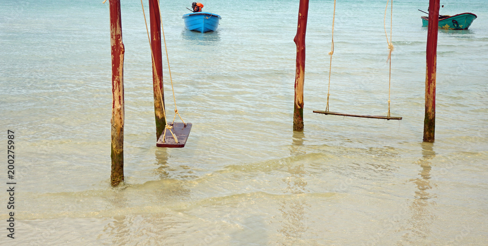 beach swing beach swing