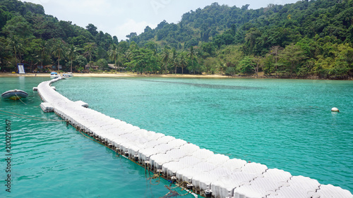 tropical coast of koh chang