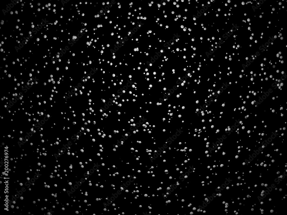 3d rendering of white spheres on a dark background 3d rendering of white spheres on a dark background