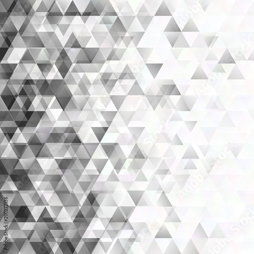 Retro abstract gradient triangle pattern background - vector illustration