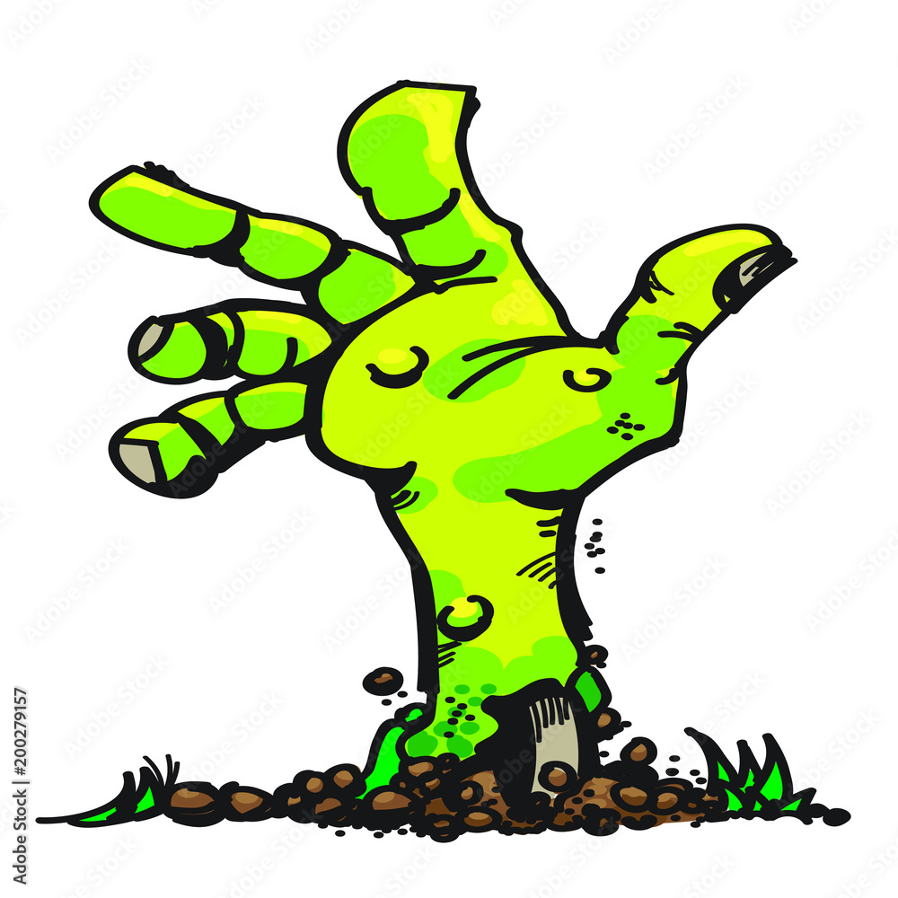 Obraz premium Zombie Hand