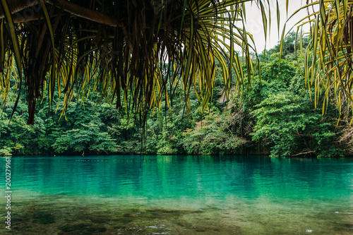 Blue lagoon auf Jamaika