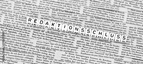 Redaktionsschluss