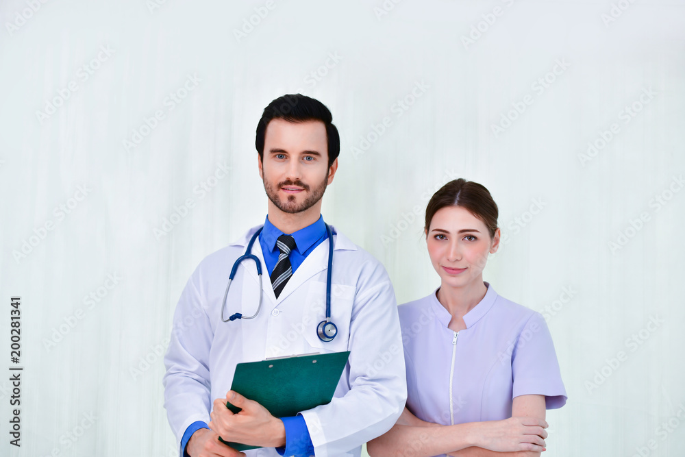 Medical Concepts, Doctors and nurses are confident in their work. Medical Concepts, Doctors and nurses are confident in their work.