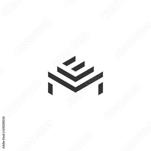 em logo icon monogram