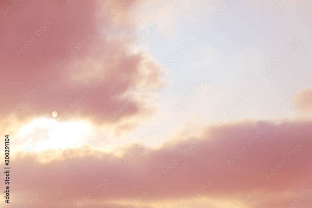 blue sky with white clouds. background. design resources.
