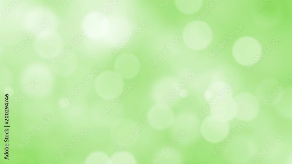De-focused green background De-focused green background