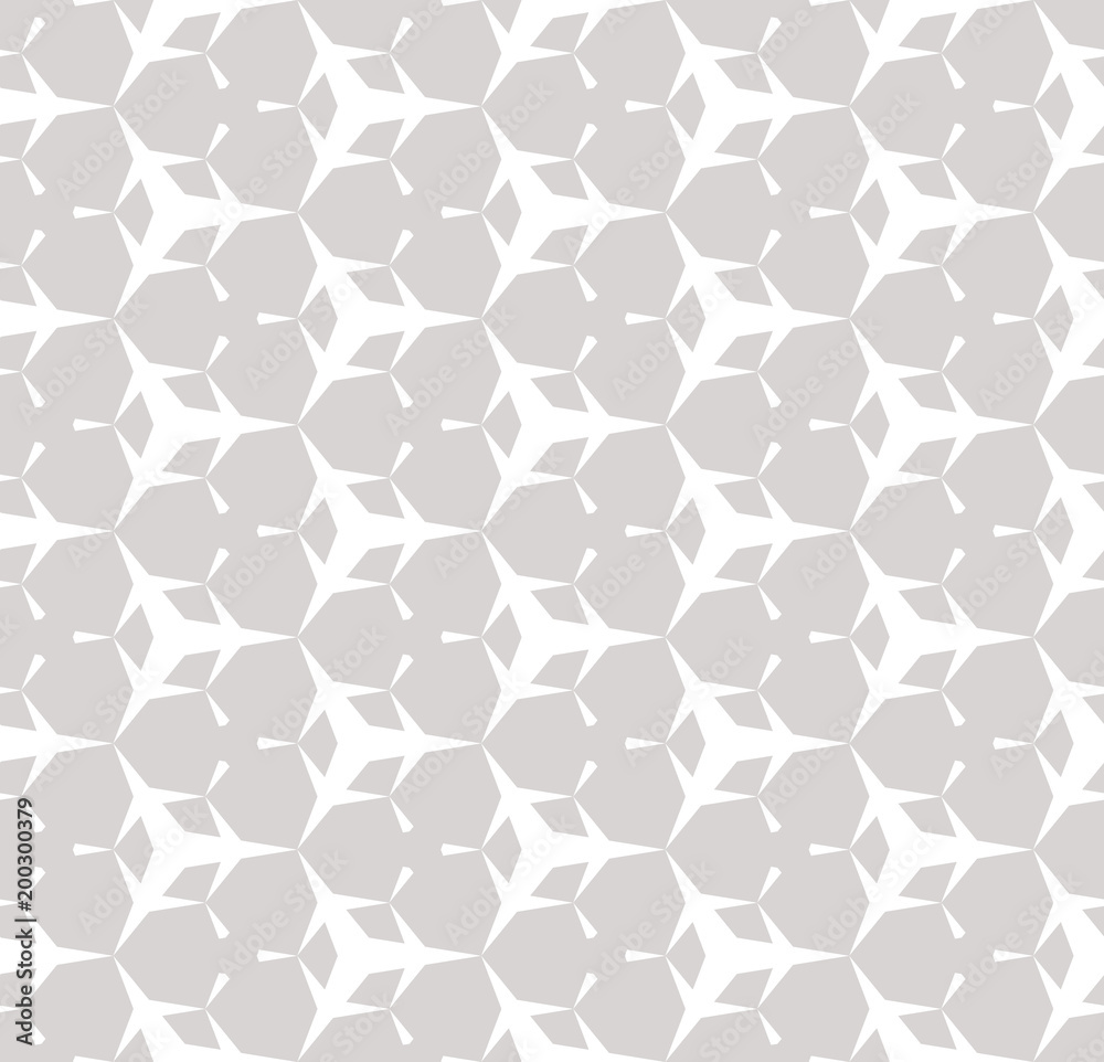 Subtle white and gray vector texture. Seamless pattern with triangular shapes Subtle white and gray vector texture. Seamless pattern with triangular shapes