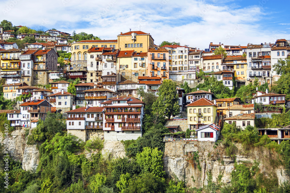 Facades of Veliko Tarnovo (Bulgaria)