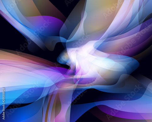 Abstract background composed of simple elements 