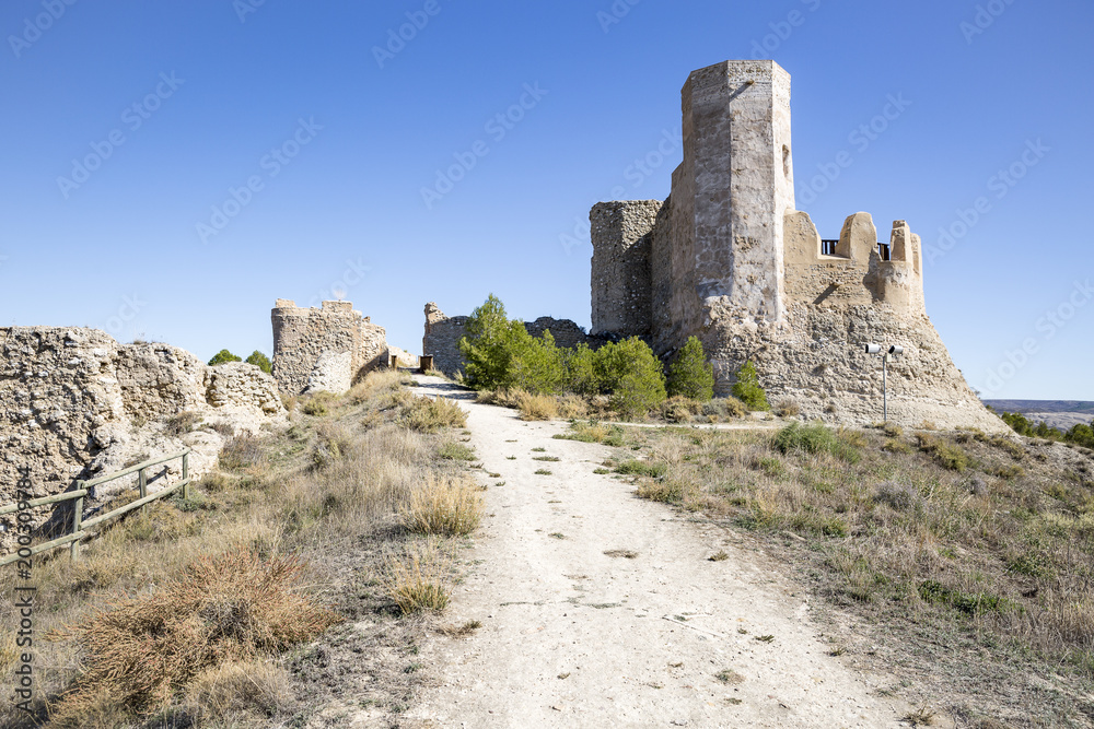 Ayub (main) Castle In the city of Calatayud, Province of Zaragoza, Spain