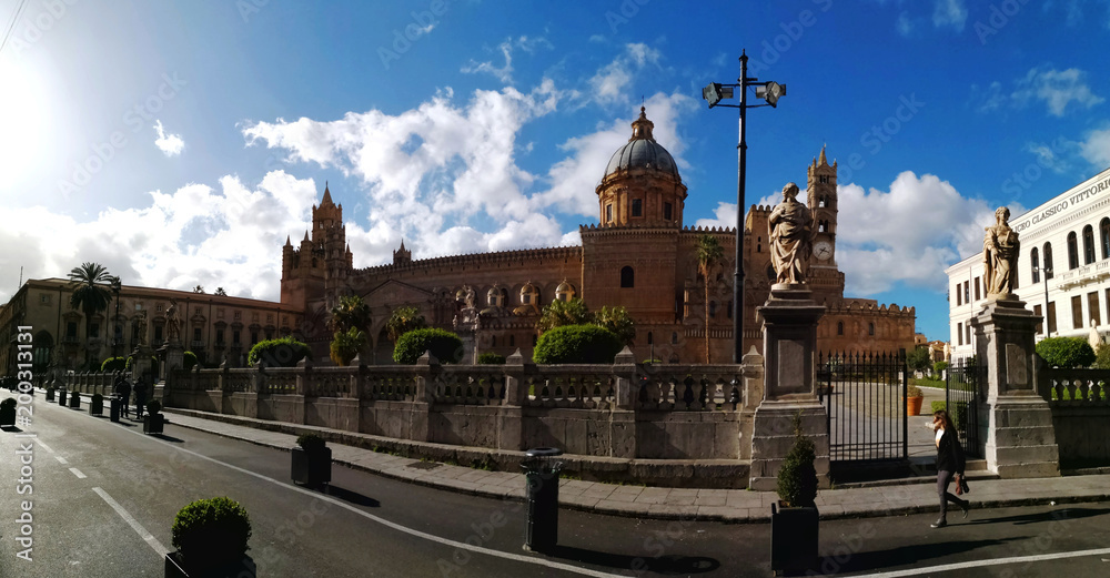 Dom von Palermo UNESCO Weltkulturerbe Panorama