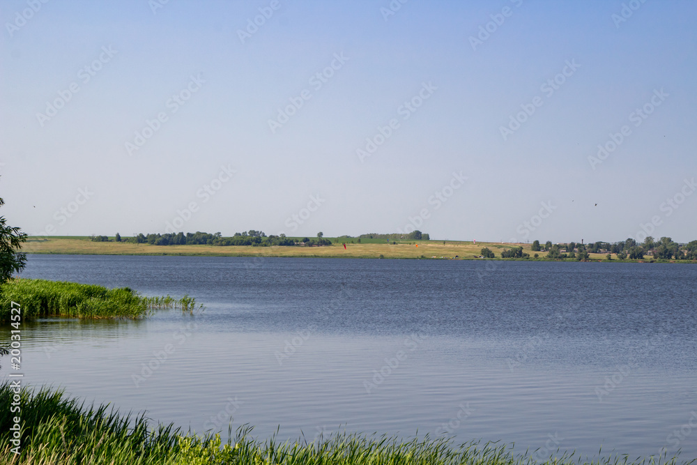 Shatskoye Reservoir near the city of Novomoskovsk, Russia
