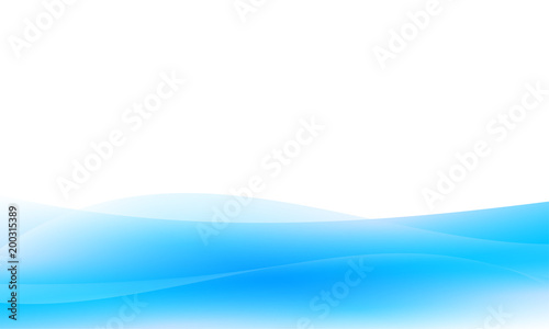 Abstract blue wave wallpaper
