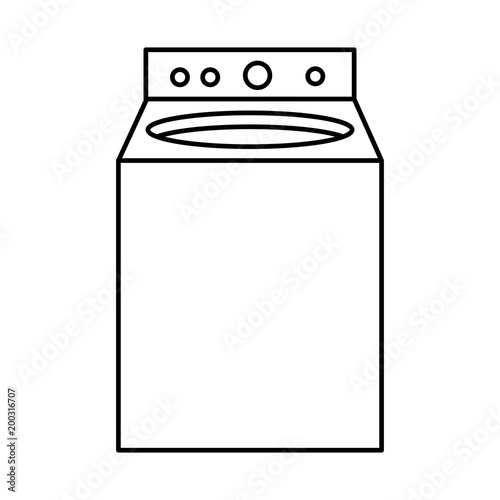 line electronic washing machine laundry technology