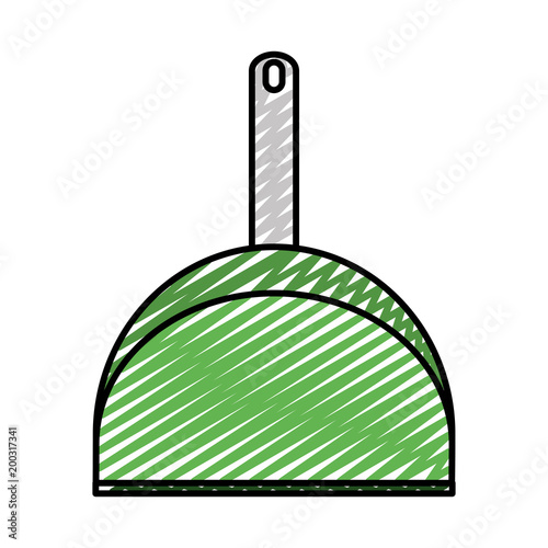 doodle dustpan object to clean and homework activity