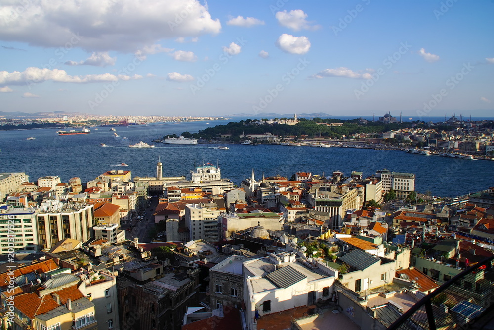 Aerial view of Istanbul
