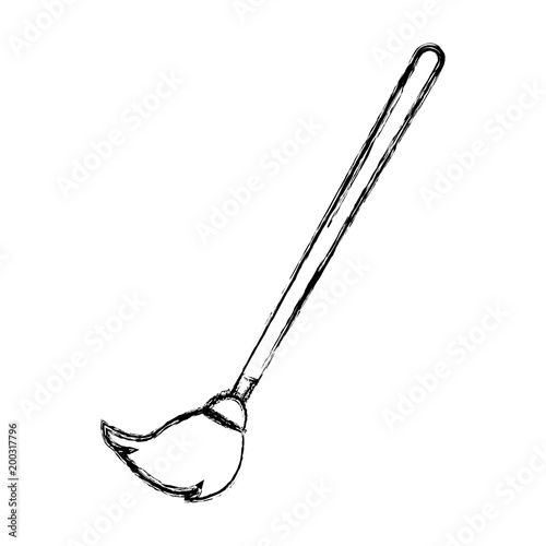 grunge mop object to sweep cleaner house