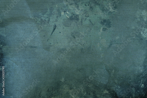 Fotografía blue grungy kraft paper texture or background