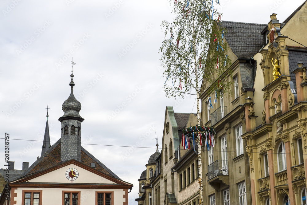Fototapeta premium Traditional bavarian city in germany