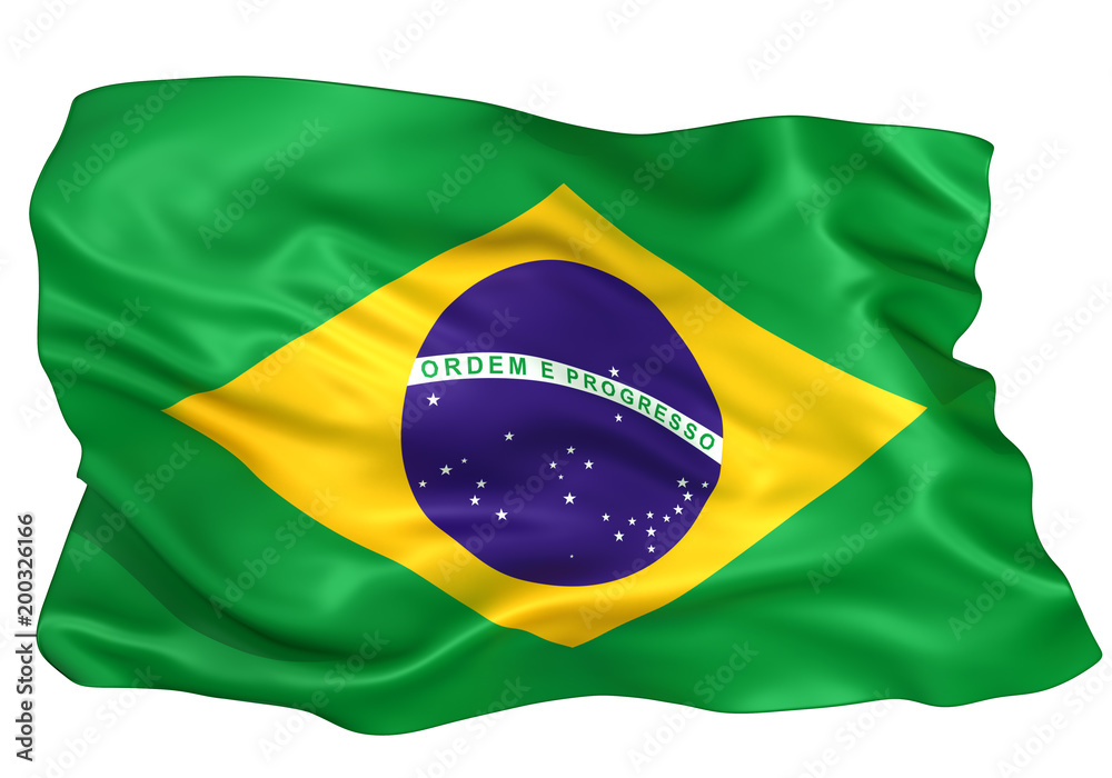 ブラジル国旗 Stock イラスト Adobe Stock