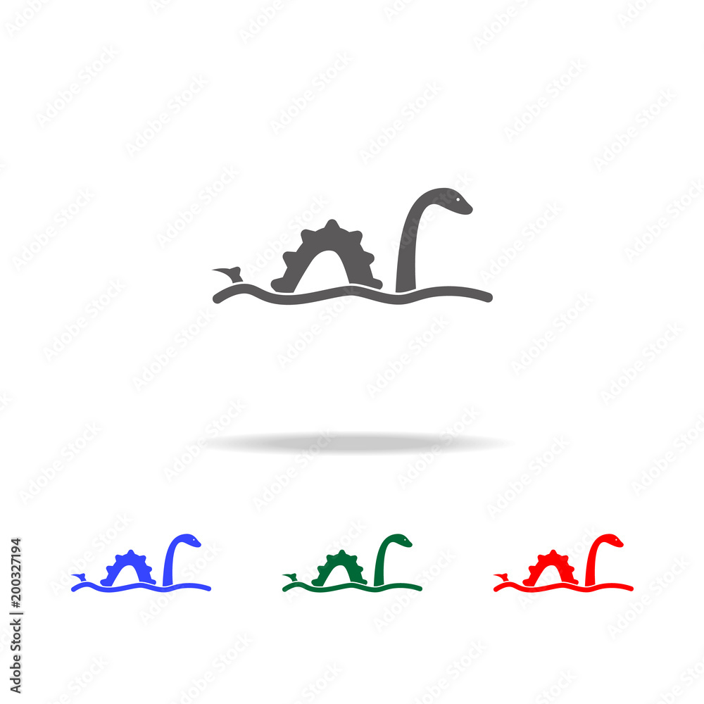 Loch Ness monster icon. Elements of United Kingdom multi colored icons. Premium quality graphic design icon. Simple icon for websites, web design, mobile app, info graphics Loch Ness monster icon. Elements of United Kingdom multi colored icons. Premium quality graphic design icon. Simple icon for websites, web design, mobile app, info graphics