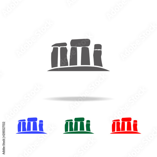 Stonehenge stones icon. Elements of United Kingdom multi colored icons. Premium quality graphic design icon. Simple icon for websites, web design, mobile app, info graphics