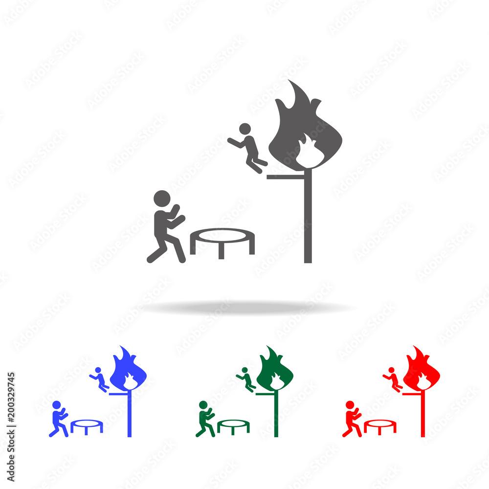Firefighter save from a fire icon. Elements of firefighter multi colored icons. Premium quality graphic design icon. Simple icon for websites, web design, mobile app, info graphics Firefighter save from a fire icon. Elements of firefighter multi colored icons. Premium quality graphic design icon. Simple icon for websites, web design, mobile app, info graphics