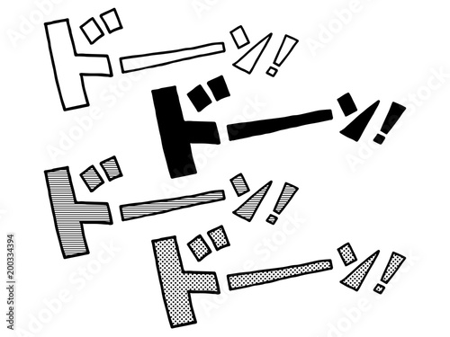 漫画の擬音