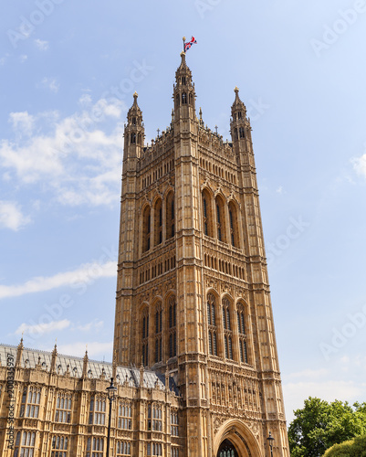 Palace of Westminster, parliament, facade, London, United Kingdom, England. © mychadre77