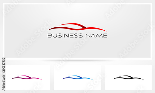 Cars Silhouette Logo