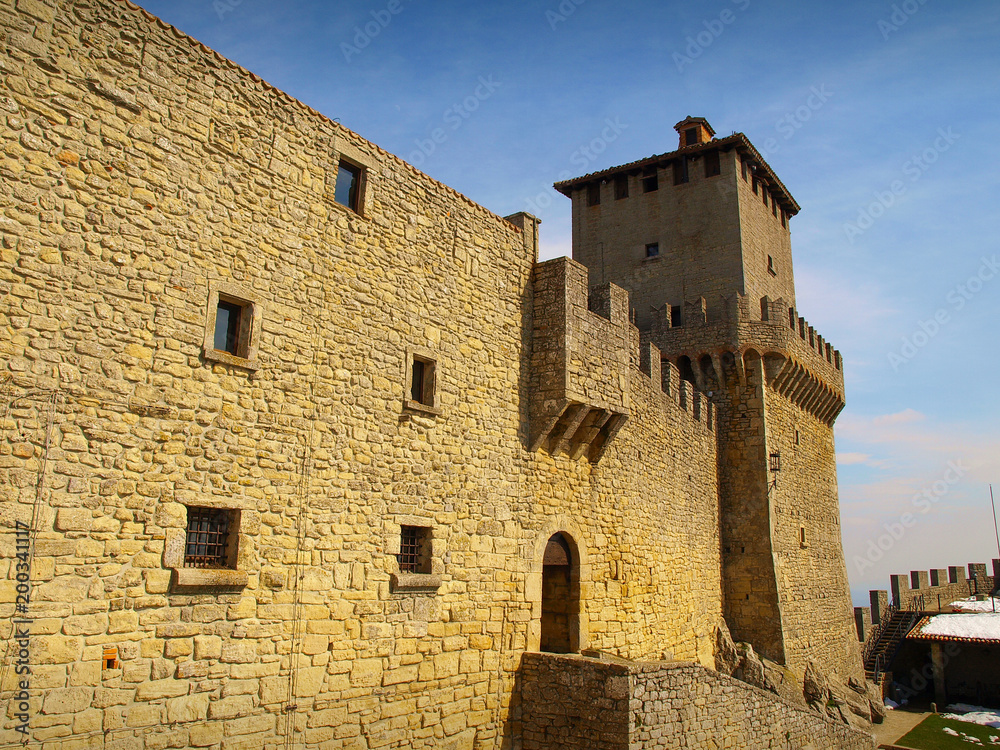 Fortress of Guaita in San Marino	