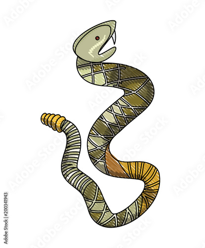 rattle snake wild icon