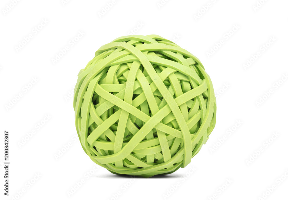Rubber band ball Rubber band ball