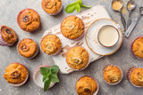 Healthy out banana muffins