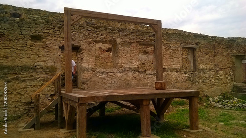 View of gibbet