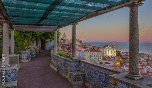 Miradouro de Santa Luzia in Lisbon Viewpoint in Lisbon