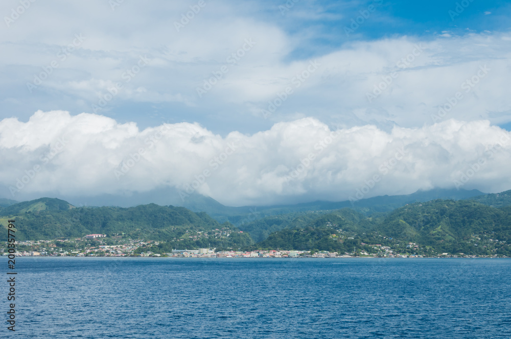 The caribbean island Dominica