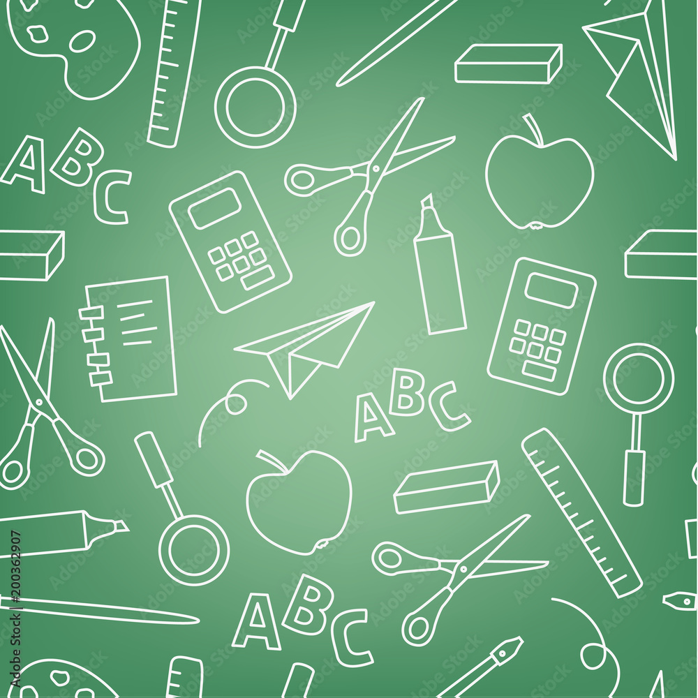 school seamless pattern school seamless pattern