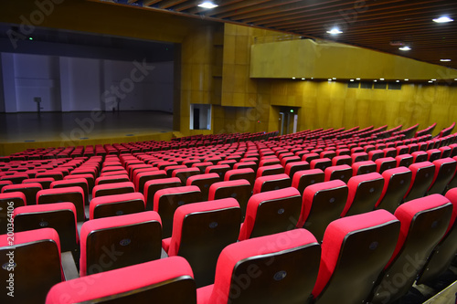 The auditorium seats