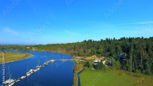 Hidden Scenic Places Around Nicomekl River in South Surrey BC Canada photo