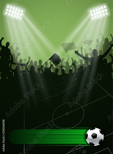soccer fun silhouette photo