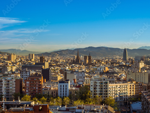 Barcelona cityscape, Spain © sanedor