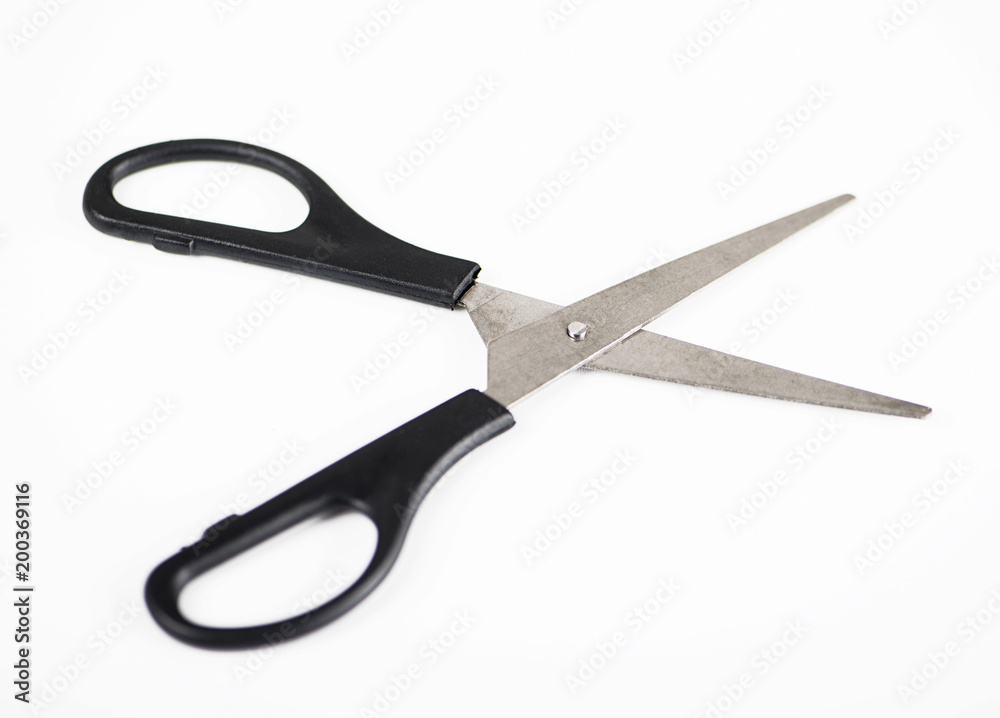 Scissors on white background. Isolated. Scissors on white background. Isolated.