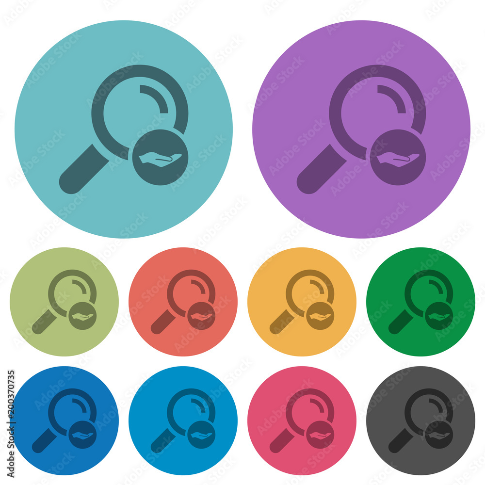 Search services color darker flat icons Search services color darker flat icons