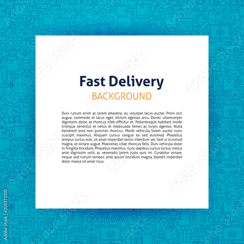 Fast Delivery Paper Template