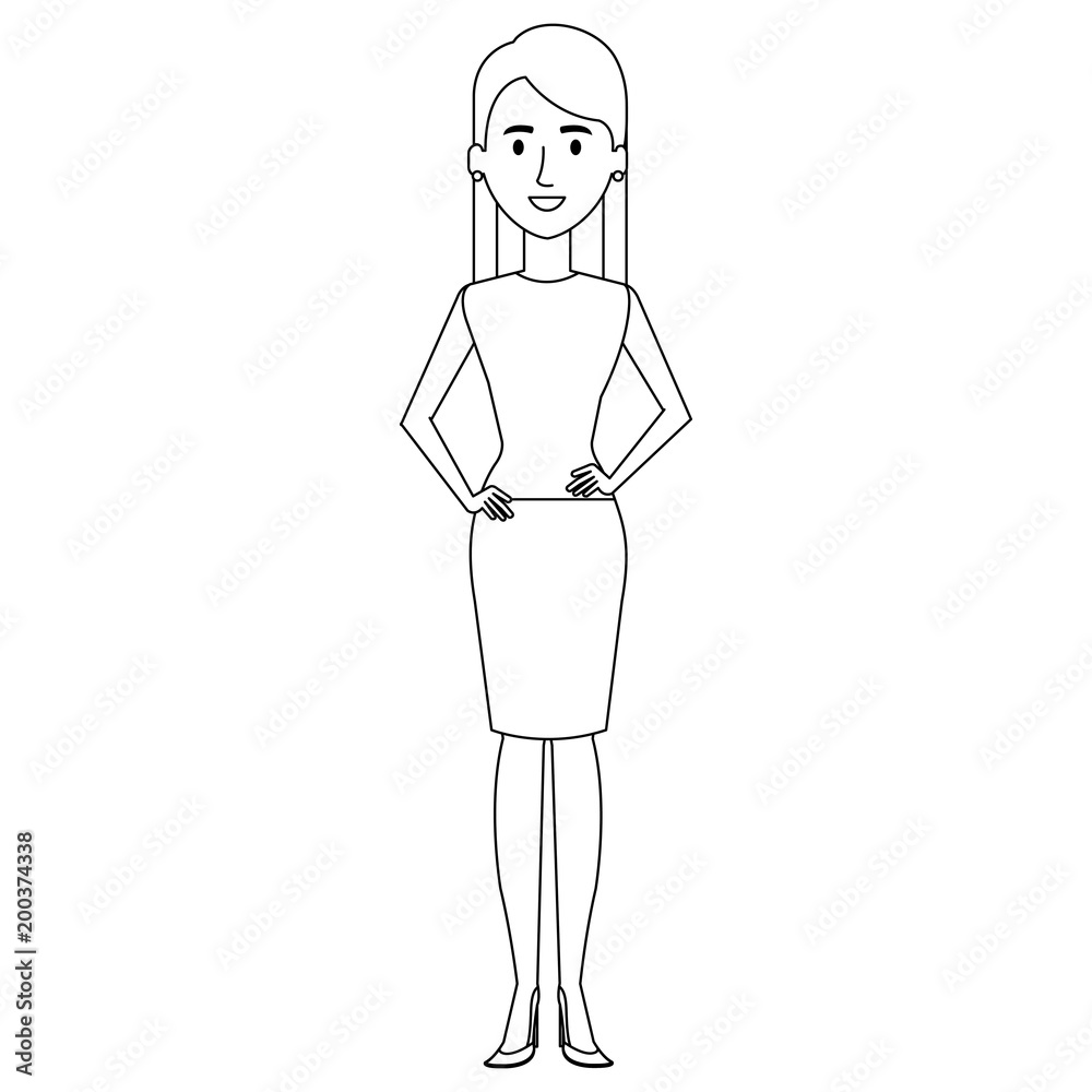 businesswoman avatar character icon vector illustration design businesswoman avatar character icon vector illustration design