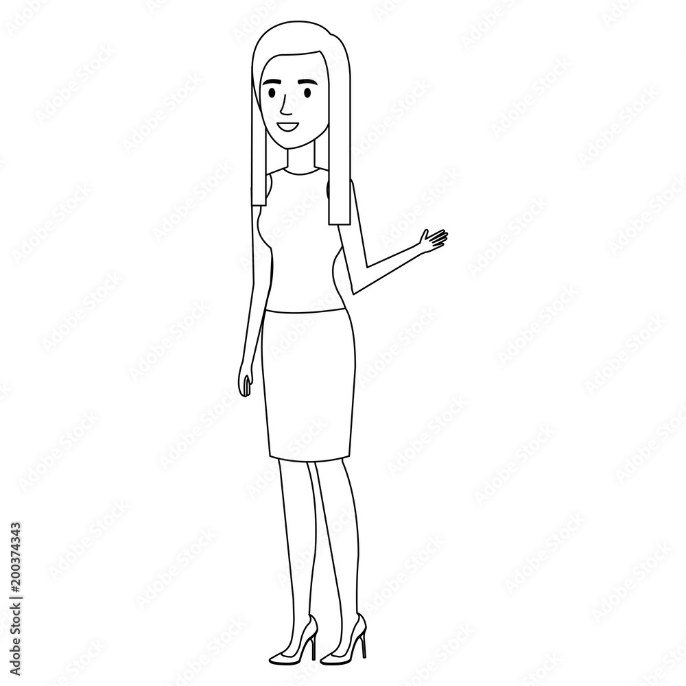 businesswoman avatar character icon vector illustration design businesswoman avatar character icon vector illustration design